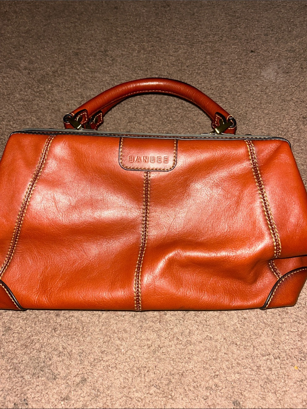 Banuce Italian Leather Doctor’s Bag/Handbag in Excellent Condition